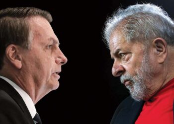 Jair Bolsonaro y Luiz Inácio Lula da Silva. Foto de archivo.