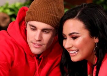 Justin Bieber y Demi Lovato. Foto de archivo.