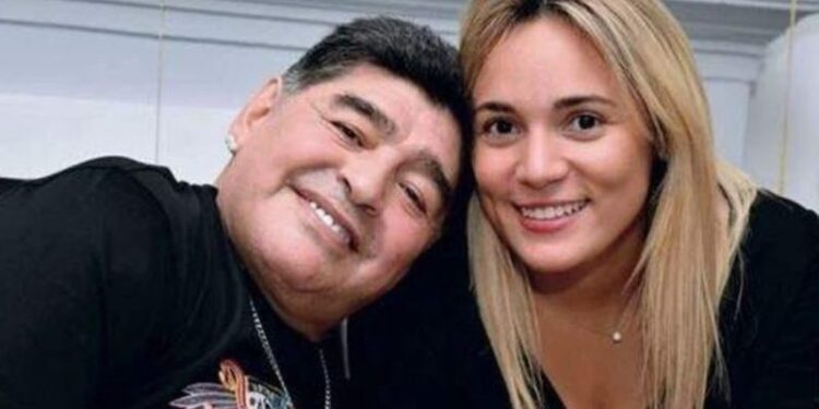 Rocío Oliva, expareja de Diego Maradona. Foto de archivo.