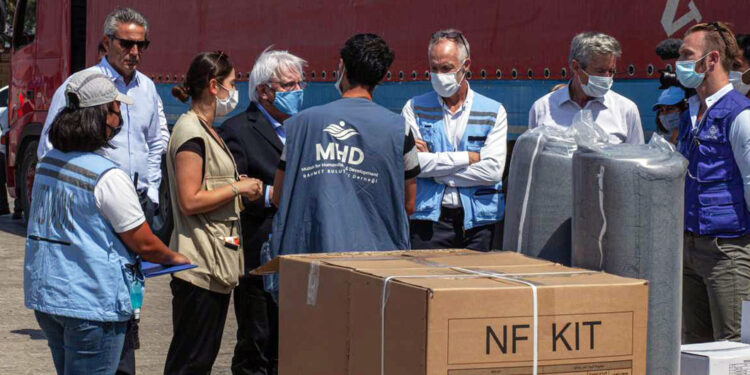 Ayuda humanitaria Afganistán. Foto agencias.