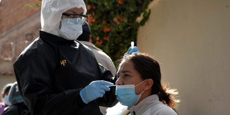 Bolivia, coronavirus. Foto EFE