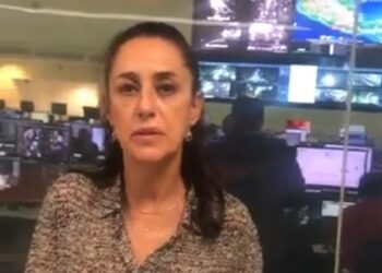 Claudia Sheinbaum, jefa de Gobierno de la Ciudad de México. Foto captura de video.