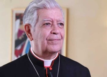 El cardenal Jorge Liberato Urosa Savino, Arzobispo Emérito de Caracas (+). Foto de archivo.