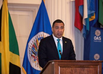 El primer ministro de Jamaica, Andrew Holness. Foto de archivo.