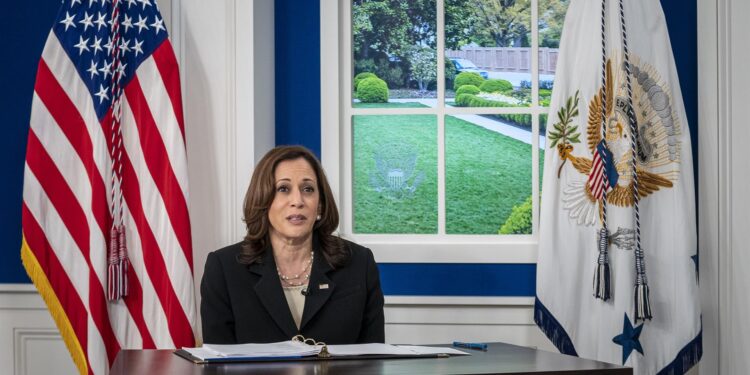 Kamala Harris, vicepresidente de EEUU. Foto de archivo.