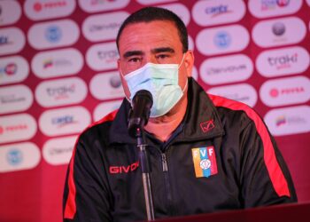 Leonardo González, Director Técnico interino de la Vinotinto. Foto Prensa.