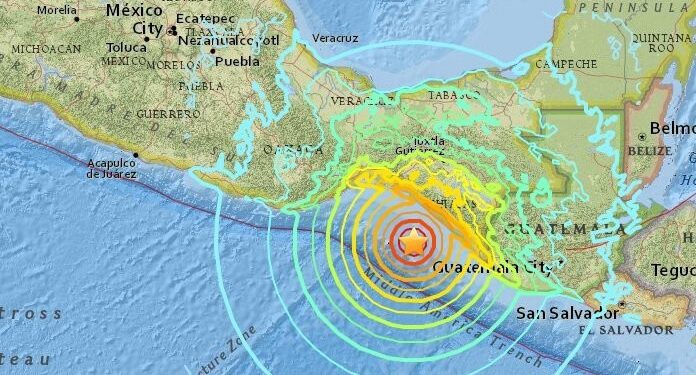 Sismo 7.1 México. Foto @AztecaNoticiasGT