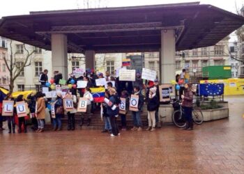 Venezolanos en Luxemburgo. Foto agencias.