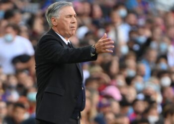 El entrenador del Real Madrid, Carlo Ancelotti. Foto de archivo.