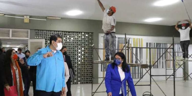 Maduro en la UCV. Foto de archivo.