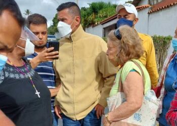 El alcalde electo del municipio Arzobispo Chacón, en Mérida Omar Hernández. Foto Monitoreamos.