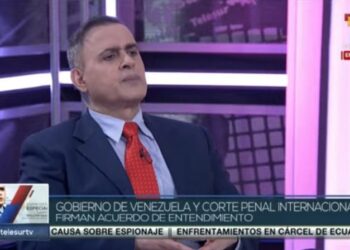 El fiscal del régimen de Nicolás Maduro. Tarek William Saab. Foto captura de video.