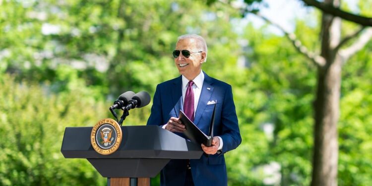 El presidente de EEUU, Joe Biden. Foto @StateDept