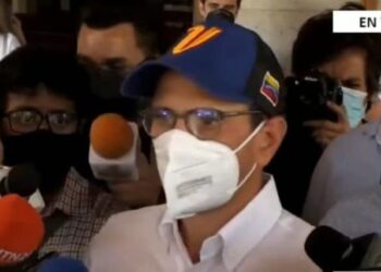 Henrique Capriles. Foto captura de video.