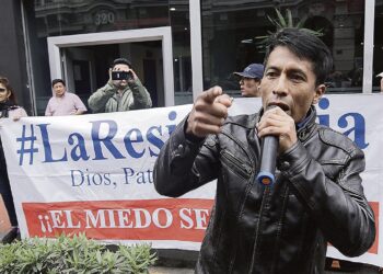 Perú, grupo la resistencia. Foto agencias.
