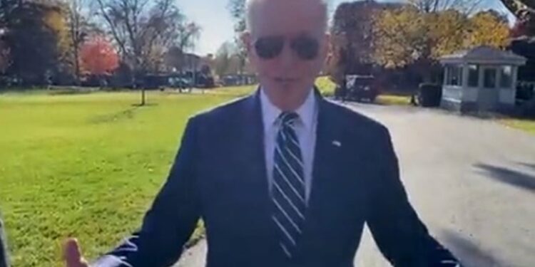 Presidente de EEUU, Joe Biden. Foto captura de video.