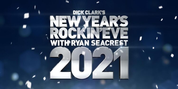 Dick Clark's New Year's Rockin' Eve With Ryan Seacrest 2022. Foto captura.