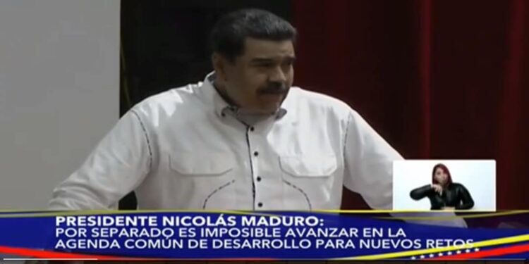 Nicolás Maduro. Cumbre Alba. Foto captura de video.