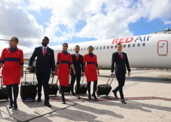 Red Air. Aerolínea de República Dominicana. Foto de archivo.