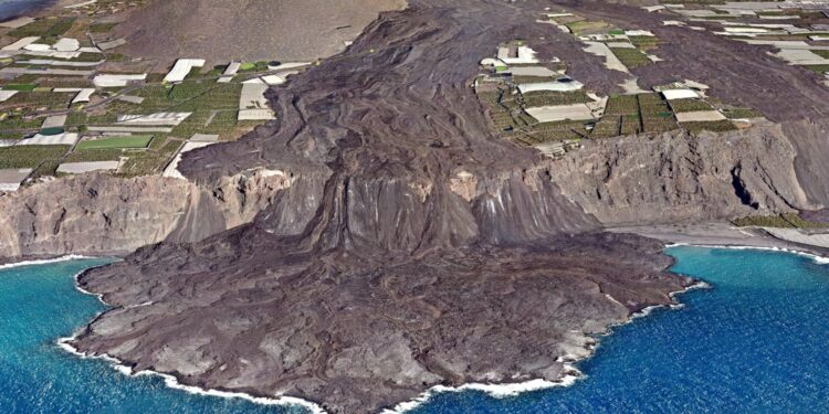 Volcán de La Palma. Foto Twitter.