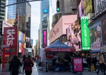 Broadway. Foto de archivo.