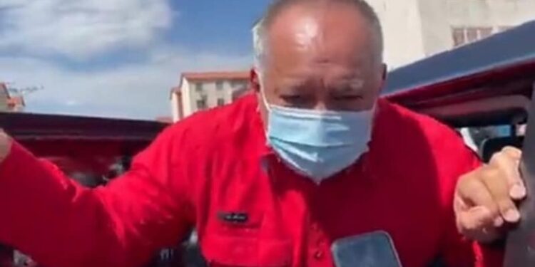 Diosdado Cabello. Foto captura de video.