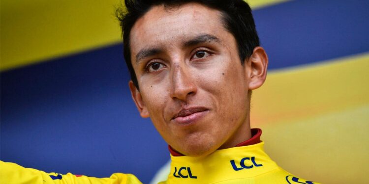 El ciclista colombiano Egan Bernal. Foto de archivo.