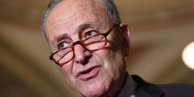 El líder de la mayoría demócrata en el Senado de EE.UU., Chuck Schumer. Foto de archivo.