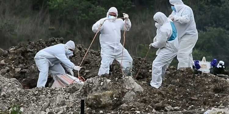 Honduras, coronavirus. fallecidos. Foto agencias.