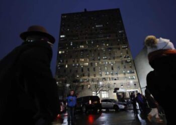 Incendio edificio Nueva York. Foto agencias.