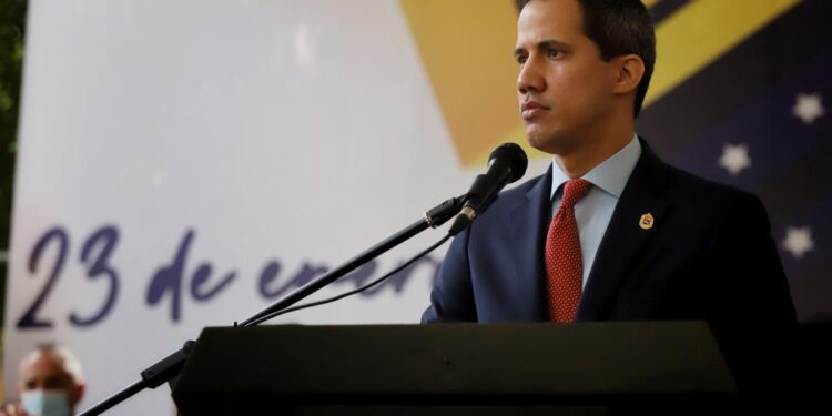 Pdte. (E) Juan Guaidó. AN legítima. 23 de enero. Foto Prensa.