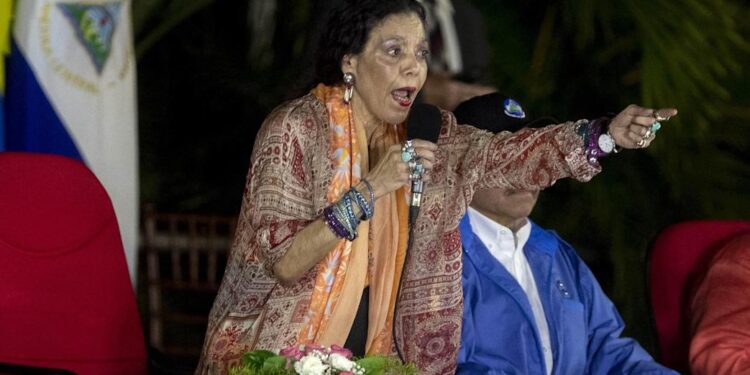 Rosario Murillo. Nicaragua vicepresidenta. Foto de archivo.