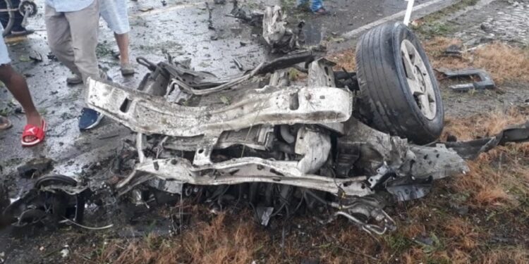 Carro bomba Cauca, Colombia. Foto Noticias Caracol.