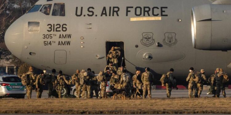 EEUU soldados desplegados en Alemania. Foto agencias.