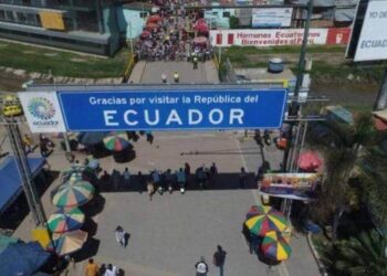 Frontera Ecuador, Perú. Foto agencias.