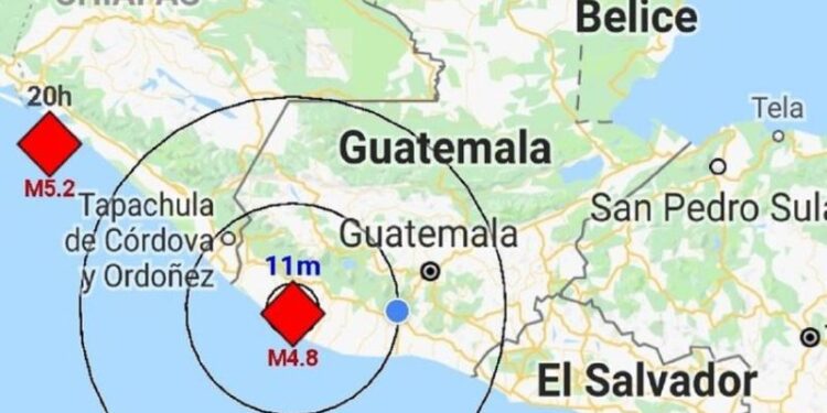 Guatemala, sismo. Foto de archivo.