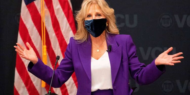 Jill Biden. Primera Dama de EEUU. Foto agencias.