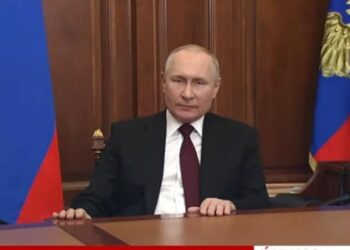 Presidente de Rusia. Vladimir Putin. Foto captura de video.