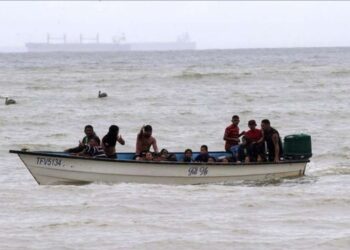 Migrantes venezolanos. Trinidad y Tobago. Foto de archivo.