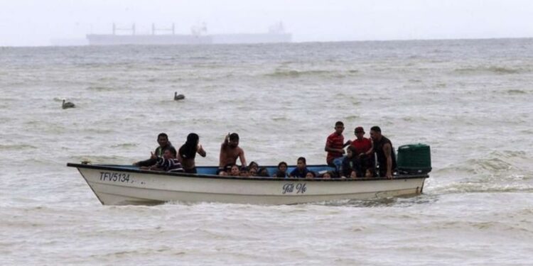 Migrantes venezolanos. Trinidad y Tobago. Foto de archivo.