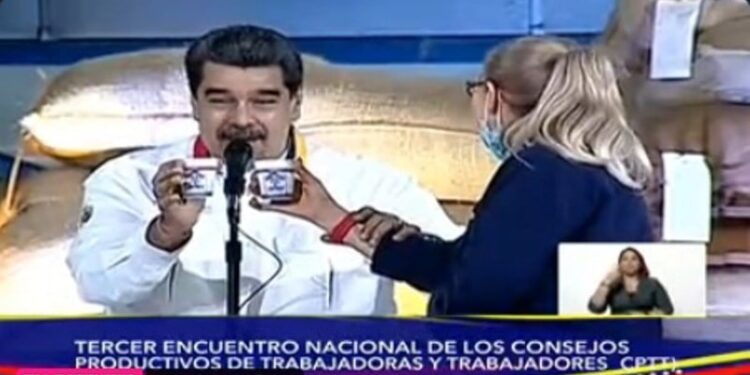 Nicolás Maduro. Foto captura de video.