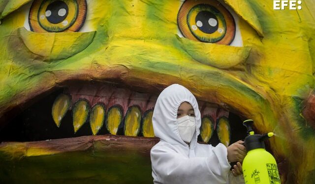 Caracas, carnaval. Foto EFE Miguel Gutiérrez