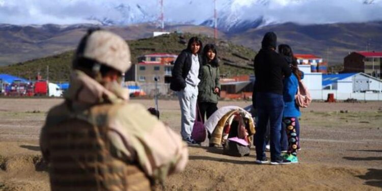 Chile, inmigrantes irregulares desde Bolivia. Foto agencias.