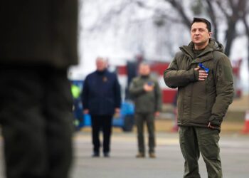 El presidente de Ucrania, Volodymyr Zelensky. Foto agencias.