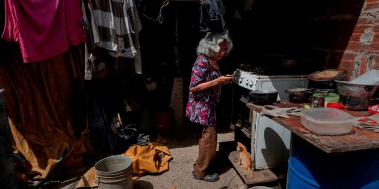 Hambre en Venezuela. Foto de archivo.