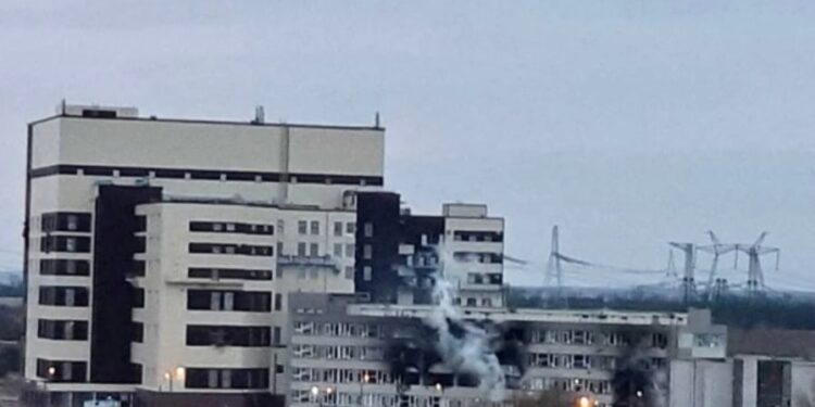 La central nuclear de Zaporizhzhia. Foto Reuters.