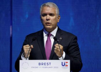 Presidente de Colombia, Iván Duque. Foto Reuters