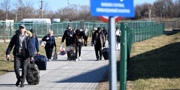 Ucrania. refugiados. Foto agencias.