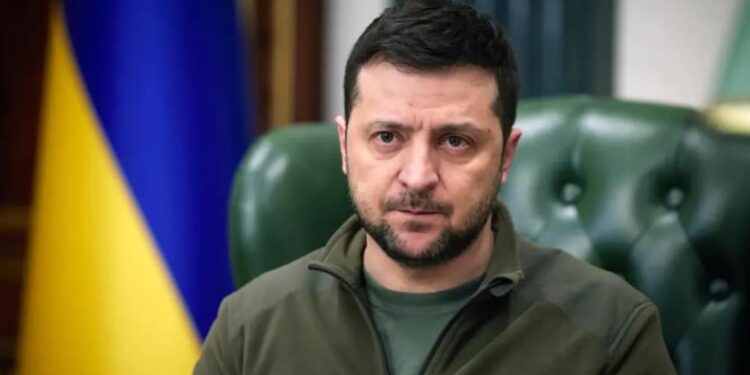 Volodymyr Zelensky, presidente de Ucrania. Foto agencias.