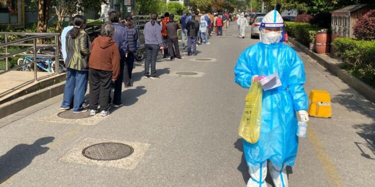 Coronavirus en China. Foto agencias.